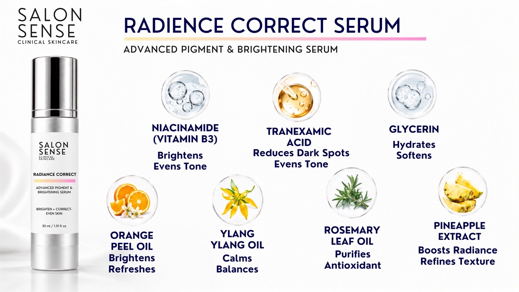 Salonsense Radiance Correct Serum 30ml - Image 2
